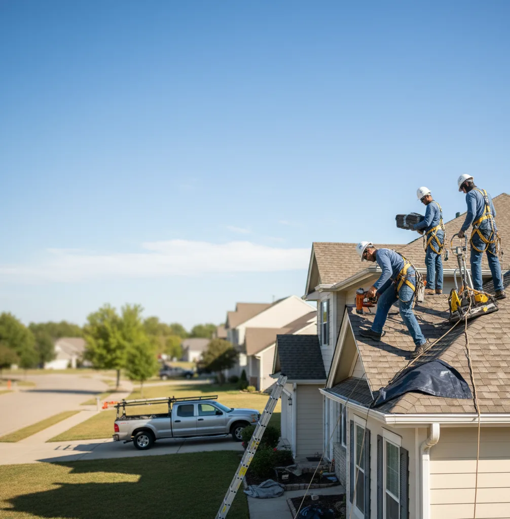 Roof Leak Repair in Dallas Center, IA